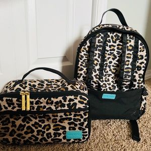 Posh peanut backpack and lunchbox